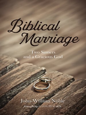cover image of Biblical Marriage